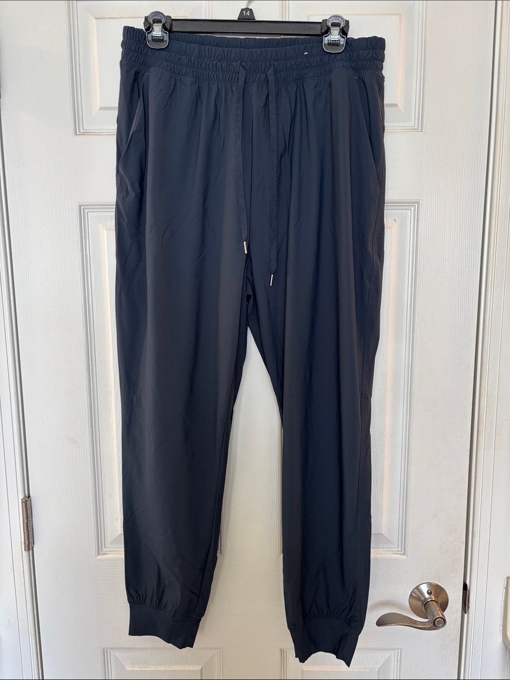 Old Navy Men's Dark Navy Elastic Waist Jogger Pants